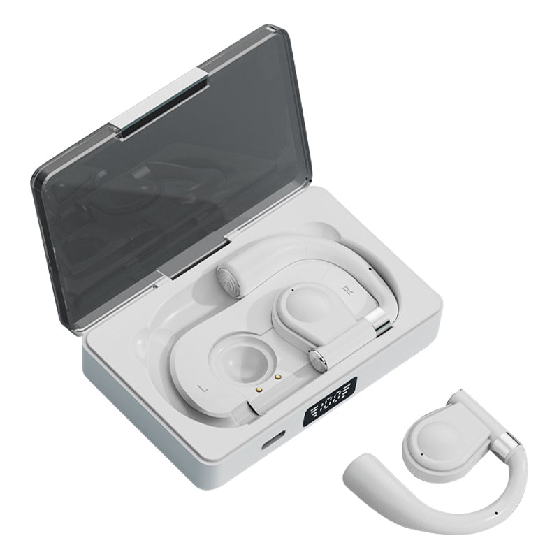 i109 TWS Wireless Bluetooth Hanging Ear Headset Sweatproof Touch Stereo Music Calling Earphone - White i109 TWS Wireless Bluetooth Hanging Ear Headset Sweatproof Touch Stereo Music Calling Earphone - White
